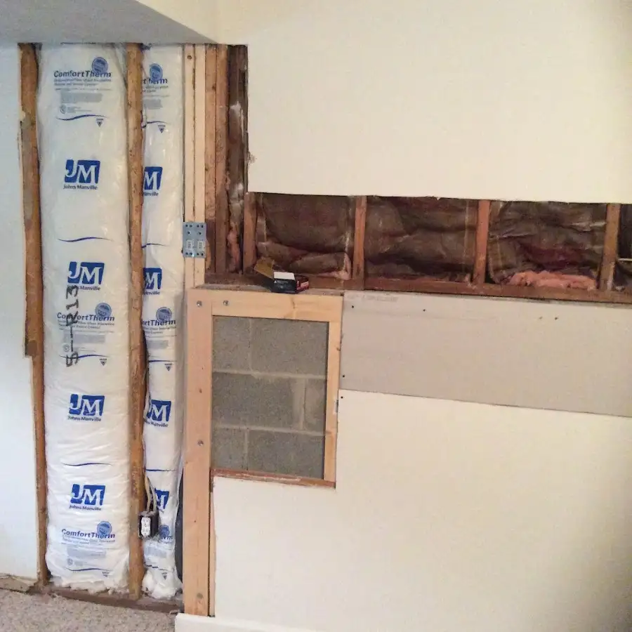 Wall insulation replacement during Contents Cleaning & Restoration in Sylacauga
